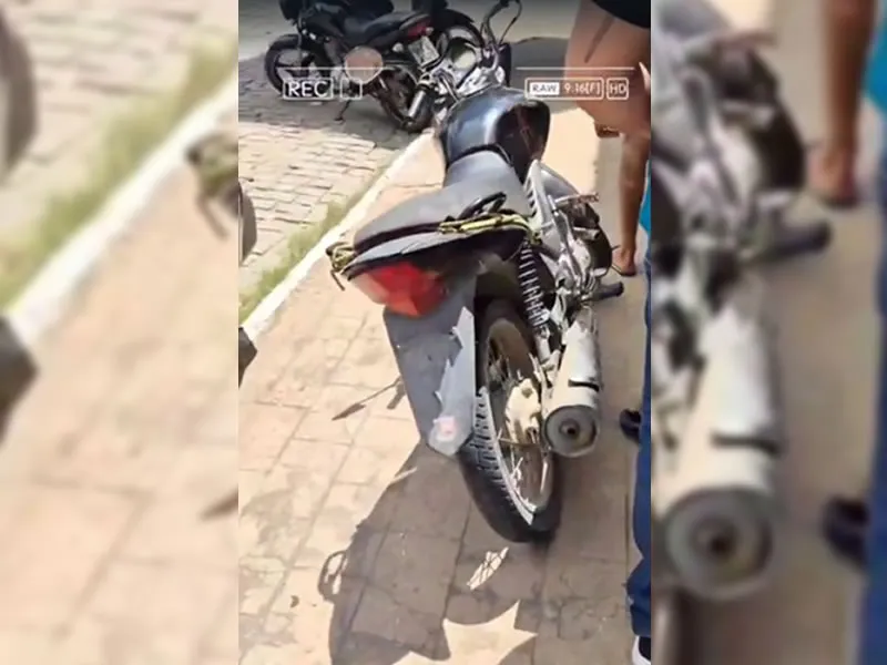 Polícia prende dupla e recupera moto roubada em São Bento
