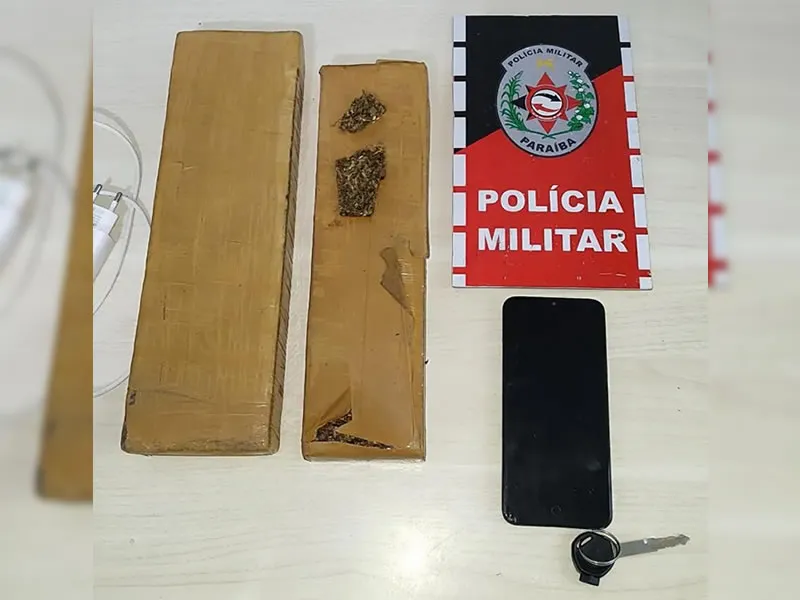 Mulher é presa com maconha após abordagem na PB-400, em São José de Piranhas