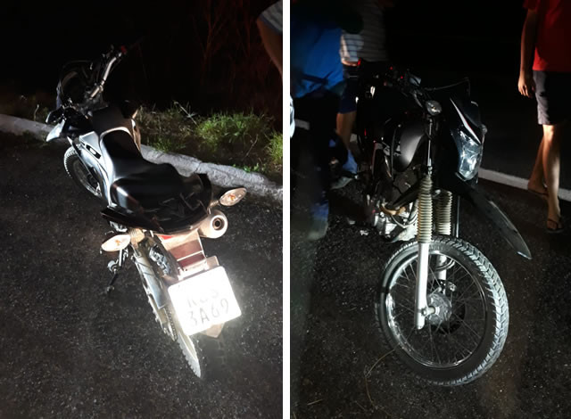 Polícia age rápido e recupera celulares e moto roubada em frente a casa de ex-vereador na cidade de Aparecida