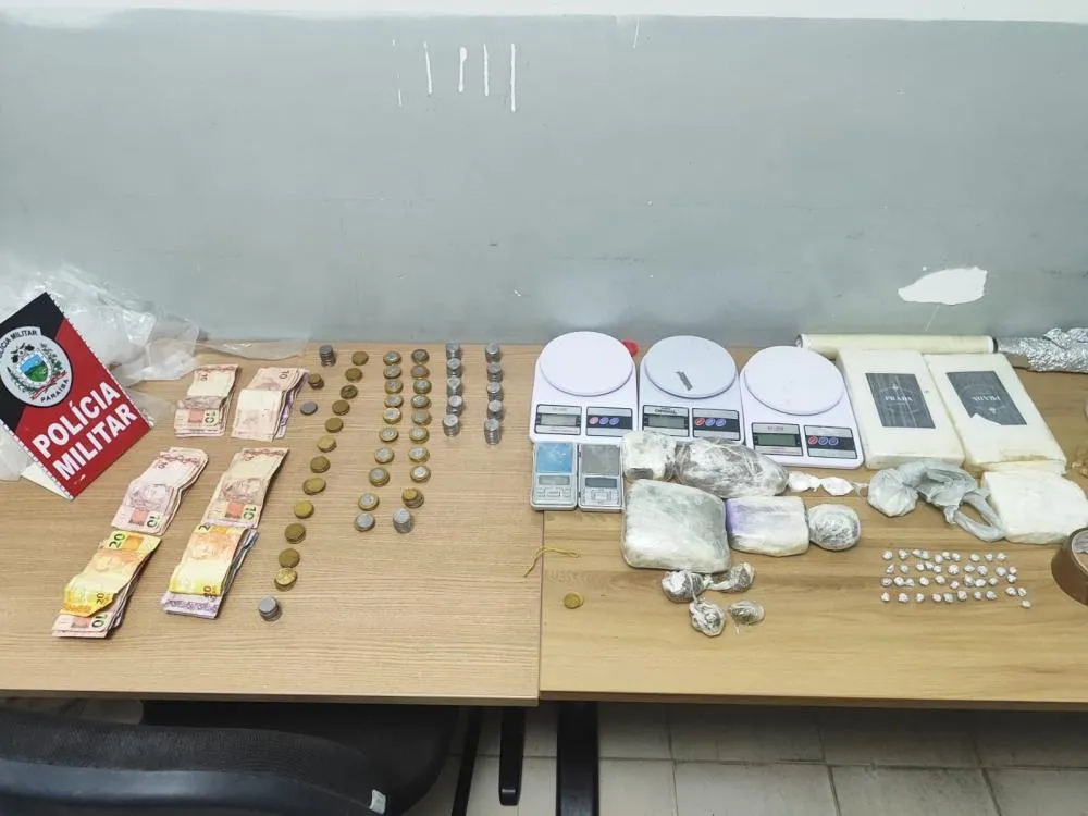 ROTAM prende homem e apreende grande quantidade de drogas em Sousa