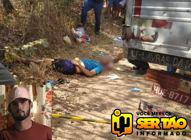 Jovem morre em grave acidente de trânsito na zona rural de Sousa