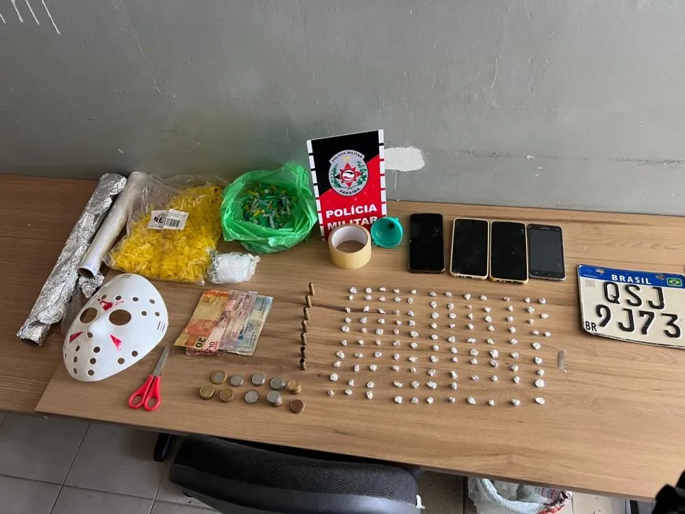 ROTAM prende homem e apreende drogas na cidade de Aparecida