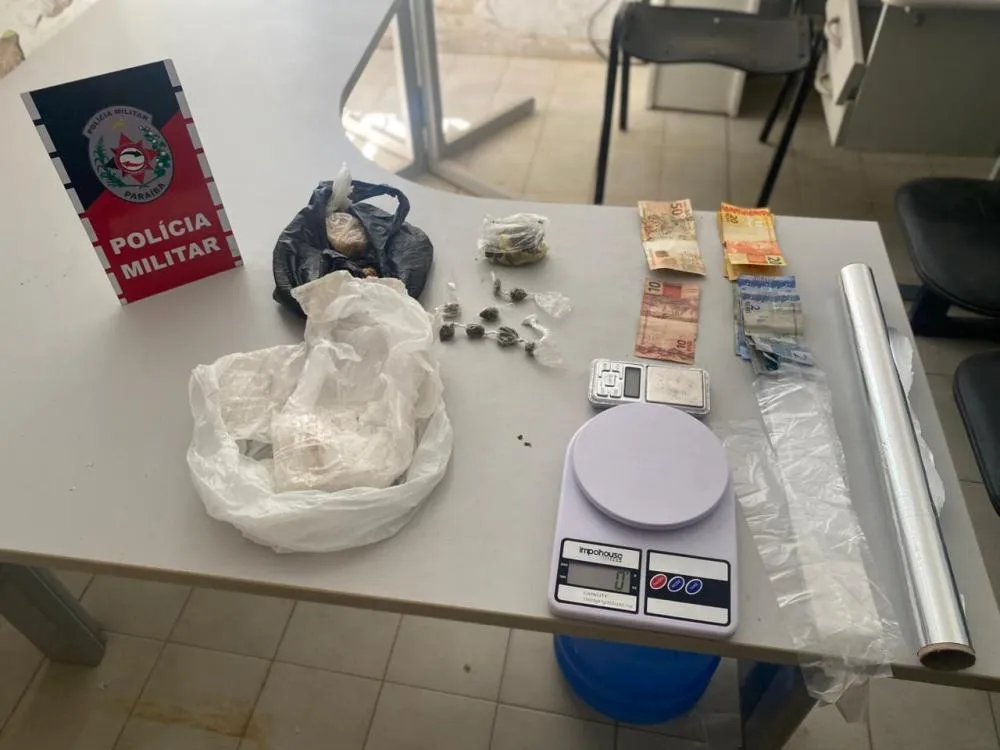 ROTAM prende homem por tráfico de drogas na cidade de Santa Cruz