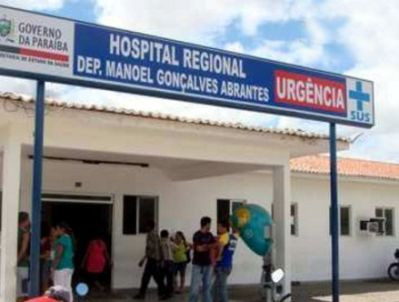 Homem dá entrada no Hospital Regional de Sousa vítima de golpes de faca