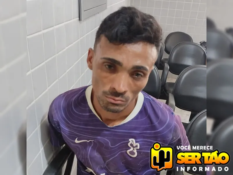 ROTAM prende homem com mandado de prisão por roubo em Sousa