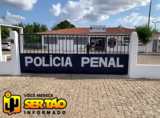 Operação policial apreende celulares e drogas na Colônia Penal Agrícola de Sousa
