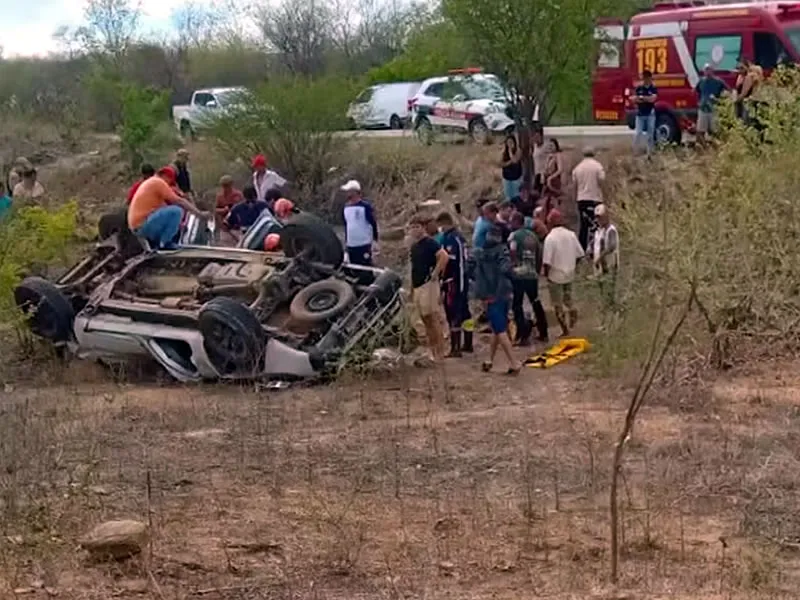 Sousense morre e seis pessoas ficam feridas em grave acidente entre Aparecida e Pombal
