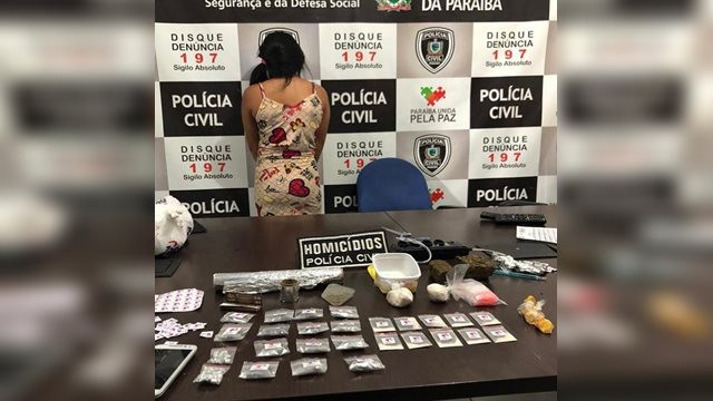 Polícia Civil prende jovem pelo crime de tráfico de drogas na cidade de Patos