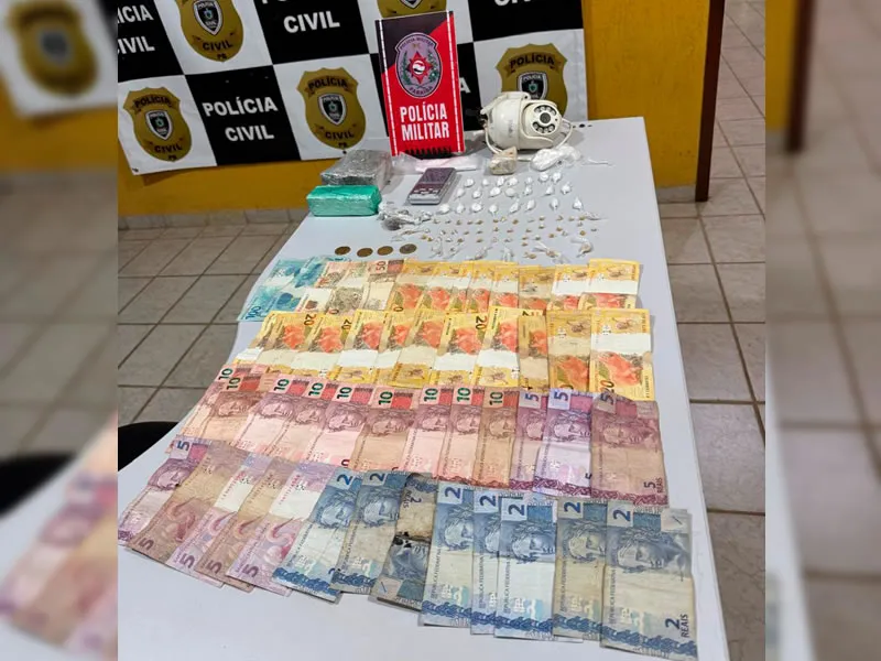 Casal é preso por tráfico de drogas em Catolé do Rocha, no Sertão