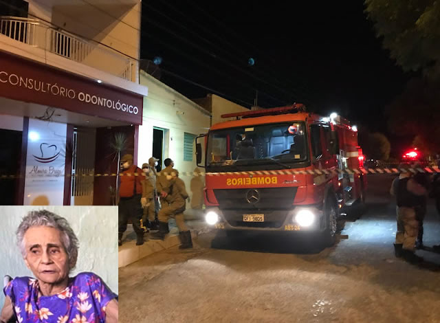 Idosa morre queimada em incêndio ocorrido em residência na cidade de Cajazeiras