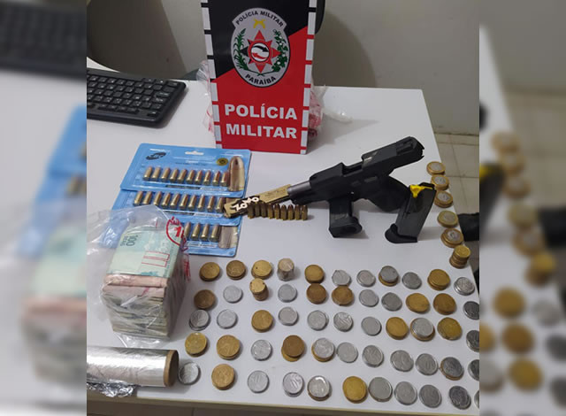 Acusados de praticarem roubo em lotérica em Nazarezinho são presos em Sousa