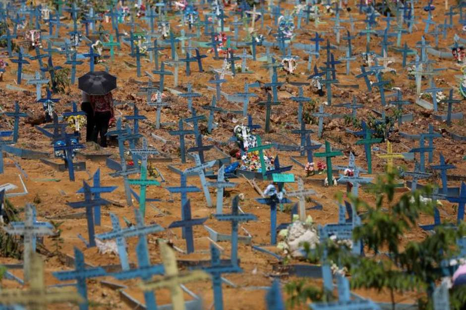 Brasil tem mais 2,3 mil mortes por covid-19 nas últimas 24h