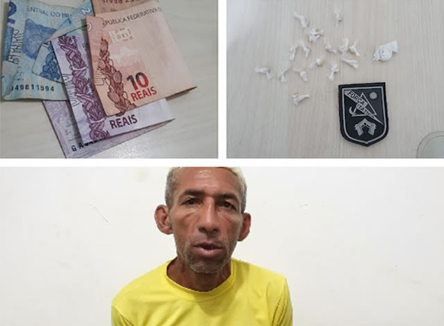 Polícia Militar apreende drogas durante abordagem em bar na cidade de Cajazeiras