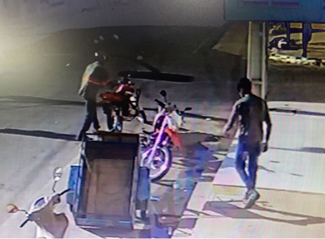 VÍDEO: Dupla armada pratica roubo em distribuidora de bebidas na cidade de Sousa