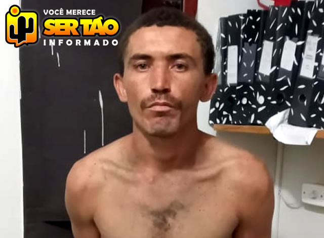 Homem é detido após ser flagrado tentando praticar furto em colégio na cidade de Sousa