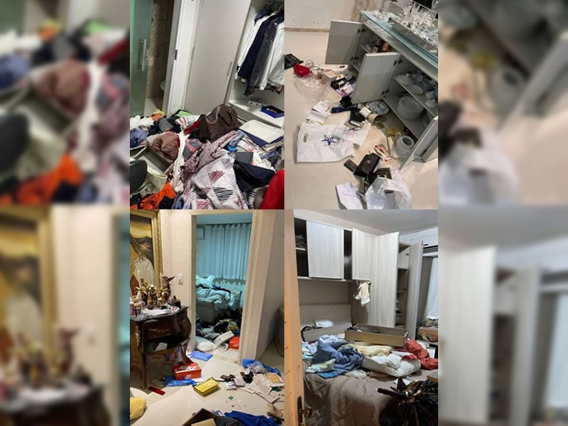 VÍDEO: Homens armados invadem residência de empresário, fazem vítimas reféns e praticam roubo em Sousa