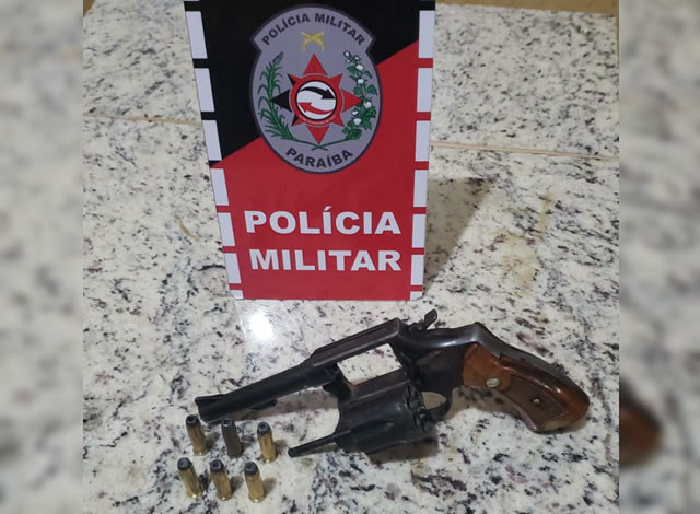 Polícia Militar apreende arma de fogo no município de Jericó