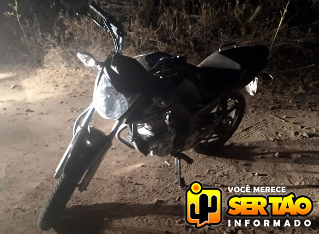 Moto roubada é recuperada pela Polícia Militar no município de Aparecida