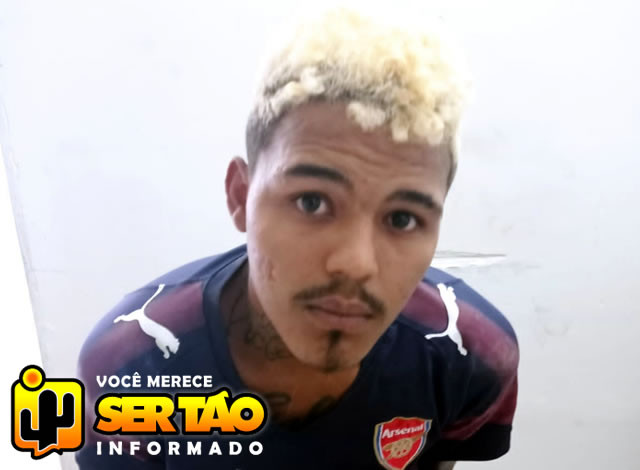 Polícia Militar prende homem acusado de roubo por força de mandado de prisão em Sousa