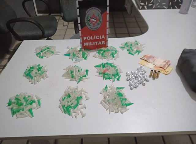 Mulher é presa por tráfico ilegal de drogas na cidade de São Bento