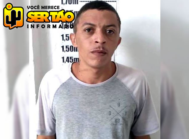 Jovem acusado de praticar roubo é preso por força de mandado de prisão em Sousa