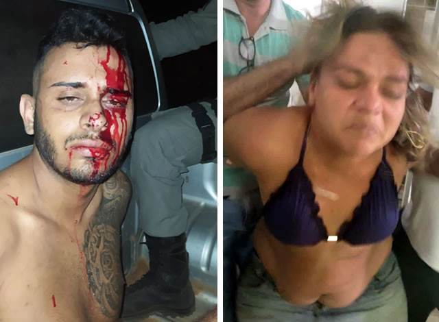 VÍDEO: Casal é preso pela Polícia Militar após cometer latrocínio na cidade de Teixeira