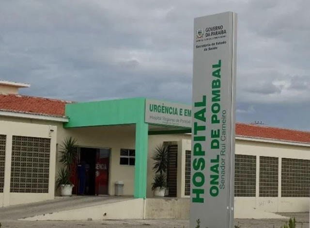 Jovem é alvejado com tiro de arma de fogo na cidade de Pombal