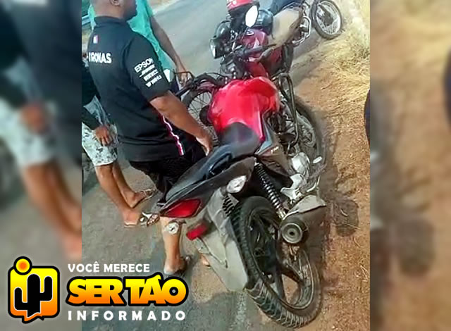 Moto com restrição de roubo é localizada pela Polícia Militar no município de Sousa