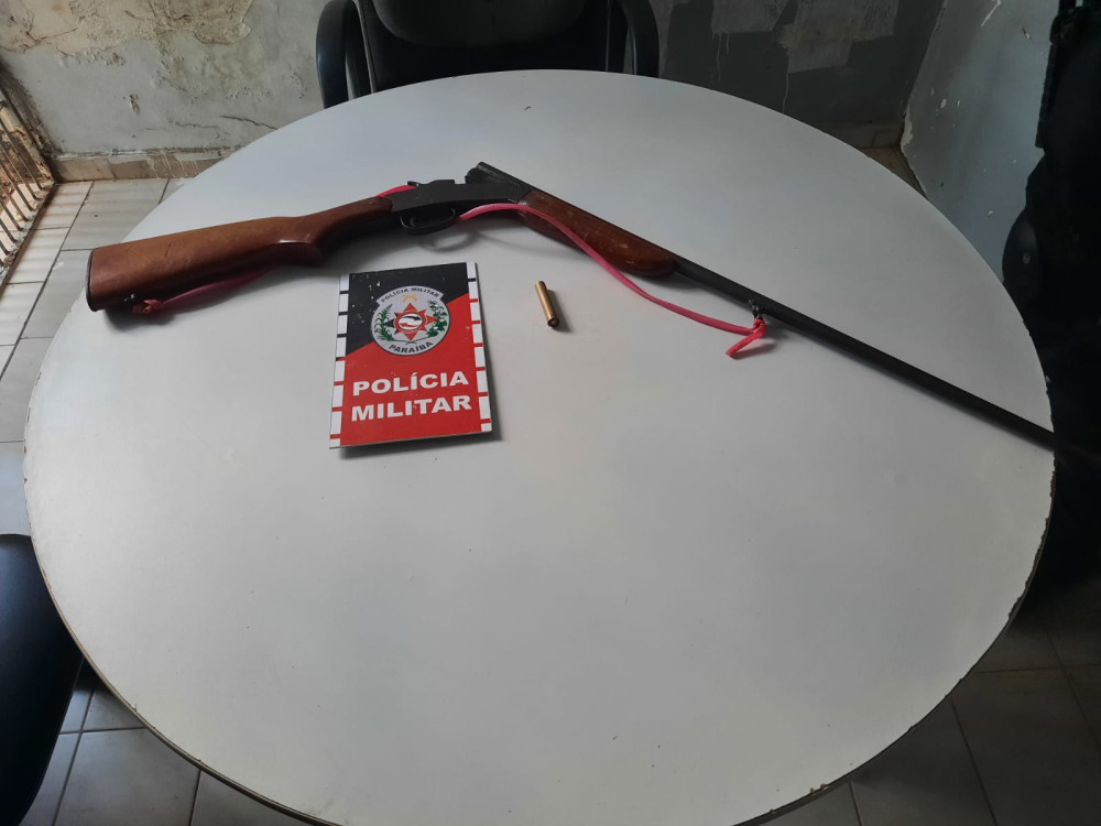 Homem é levado à delegacia após sofrer acidente e efetuar tiros na zona rural de Vieirópolis