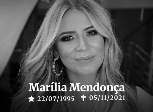 Marília Mendonça morre, aos 26 anos, após avião cair em Minas Gerais