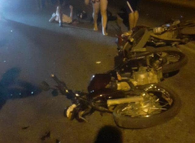Acidente de trânsito deixa motociclistas feridos no município de Cachoeira dos Índios