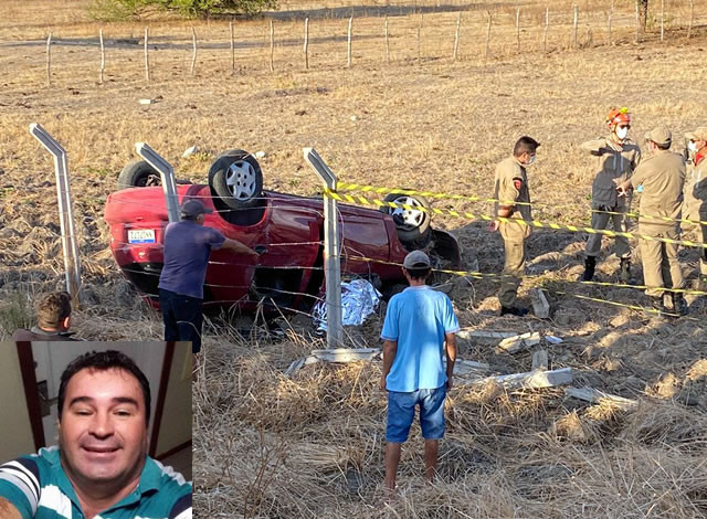 Grave acidente de trânsito deixa homem sem vida na PB-391, no município de Sousa