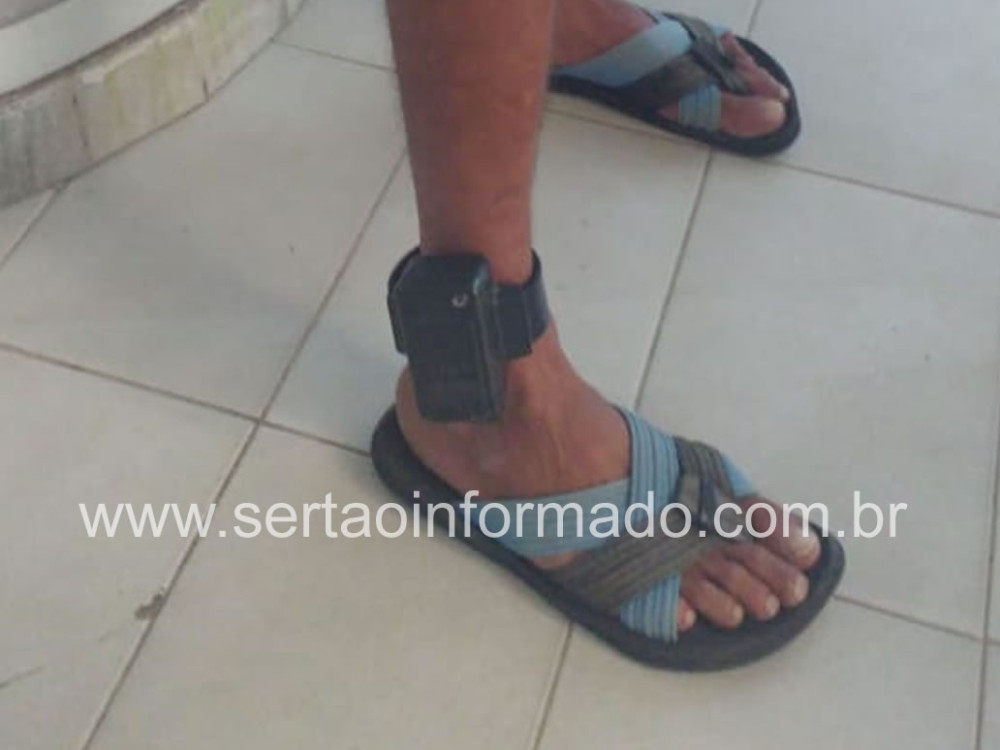 Homem é preso após danificar tornozeleira eletrônica na cidade de Catolé do Rocha