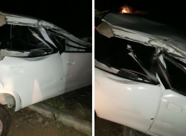 VÍDEO: Ex-jogador do Sousa se envolve em grave acidente de trânsito entre Sousa e Lastro