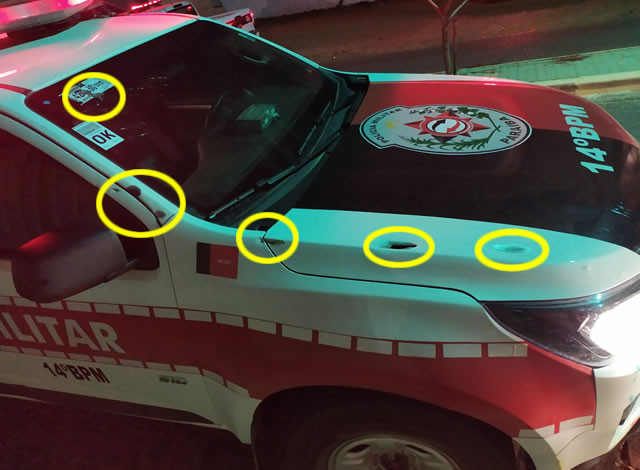 Polícia Militar recupera carro roubado em Sousa e apreende arma após perseguição e troca de tiros