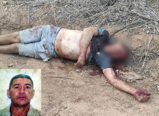 Motorista é encontrado morto com perfurações de tiros no município de Cajazeiras