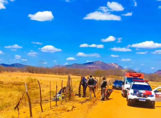 Jovem é assassinado com tiros na zona rural de Paulista