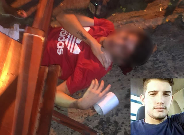 Jovem sofre tentativa de homicídio em churrascaria na cidade de Patos