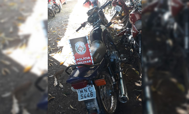 Polícia Militar recupera motocicleta roubada na zona rural de Paulista