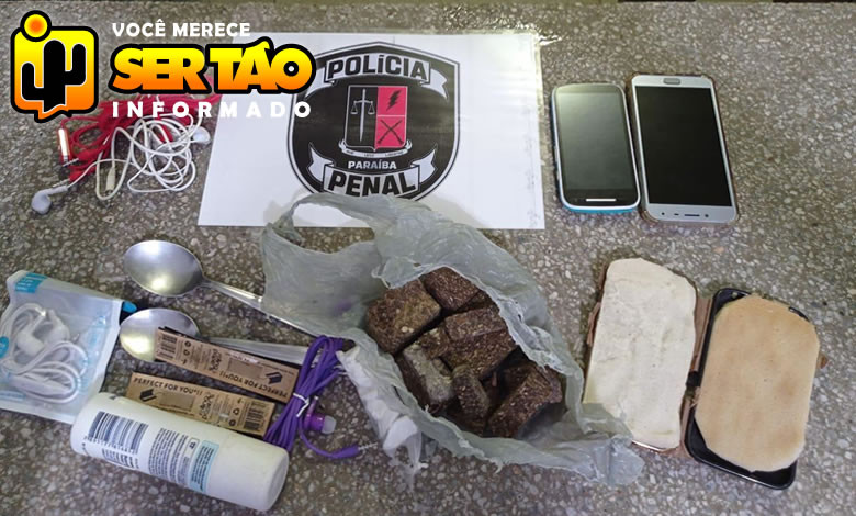 Jovem é preso acusado de arremessar drogas e celulares para a Colônia Agrícola Penal de Sousa