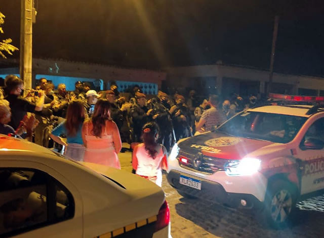 VÍDEO: Policiais militares do 14° Batalhão prestam homenagem ao 3° Sargento Jandimarcos em seu aniversário