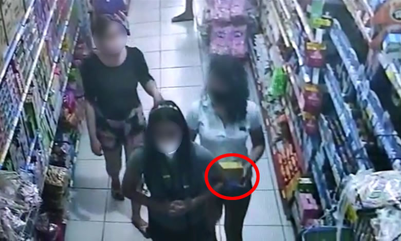 Câmeras de segurança flagram adolescentes praticando furto em estabelecimento comercial na cidade de Sousa