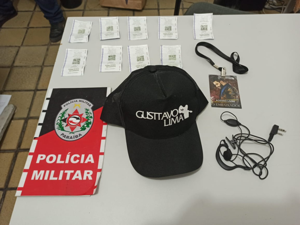 Polícia Militar conduz à delegacia, suspeito de vender ingressos falsos em São Bento