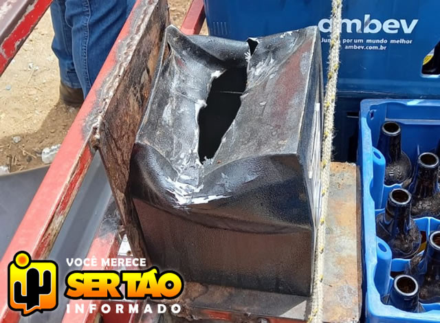 VÍDEO: Funcionário de distribuidora de bebidas é assaltado por dupla na cidade de Sousa