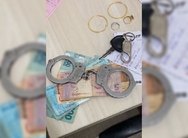 Polícia Militar age rápido e consegue prender homem acusado de roubo na cidade de Cajazeiras