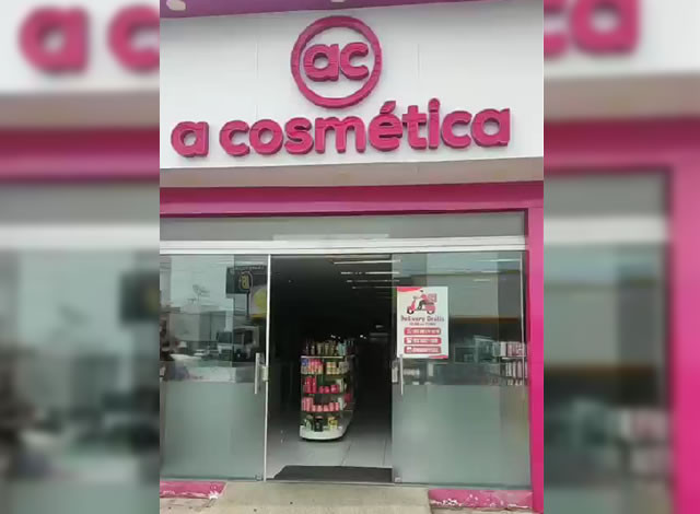 Bandidos armados praticam roubo em loja de cosméticos na cidade de Sousa