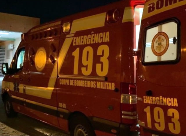 Homem fica ferido após sofrer acidente com moto no município de Sousa