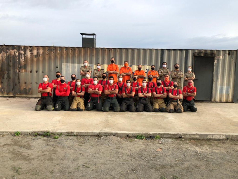 Em Campina Grande, Corpo de Bombeiros realiza a formatura de conclusão do Curso de Instrutor em Fenômeno Flashover (CIF)