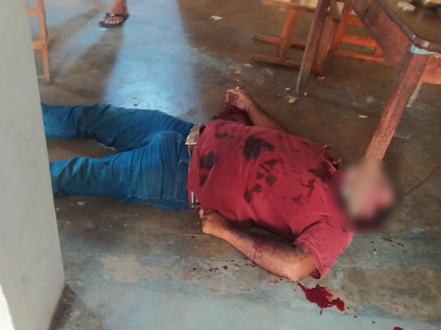 Homem é assassinado com tiros dentro de bar na cidade de São Bento