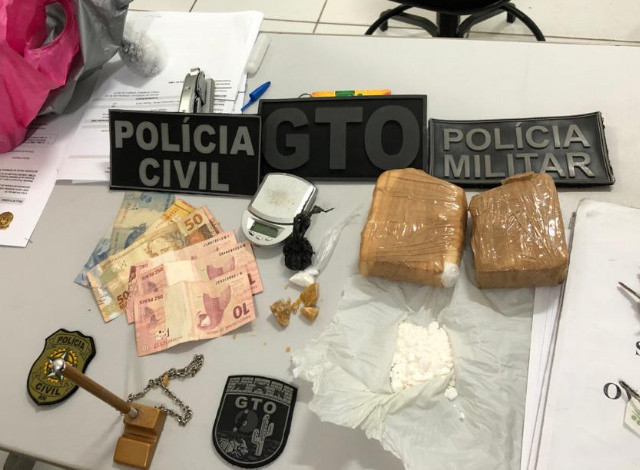 Polícias Militar e Civil realizam maior apreensão de cocaína em Alexandria/RN
